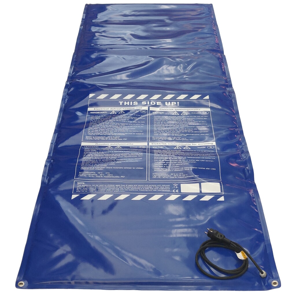 Tapis antigel Kuhlmann, L x l 3 000 x 1 000 mm, 230 V, 1 050 W, avec prise Schuko Illustration du produit: Tapis antigel Kuhlmann, L x l 3 000 x 1 000 mm, 230 V, 1 050 W, avec prise Schuko