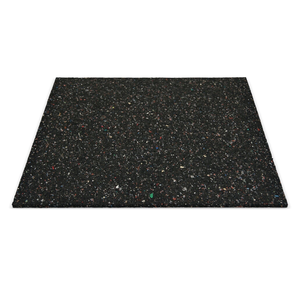 Illustration du produit: Tapis anti-vibrations en caoutchouc, L x P 600 x 600 mm