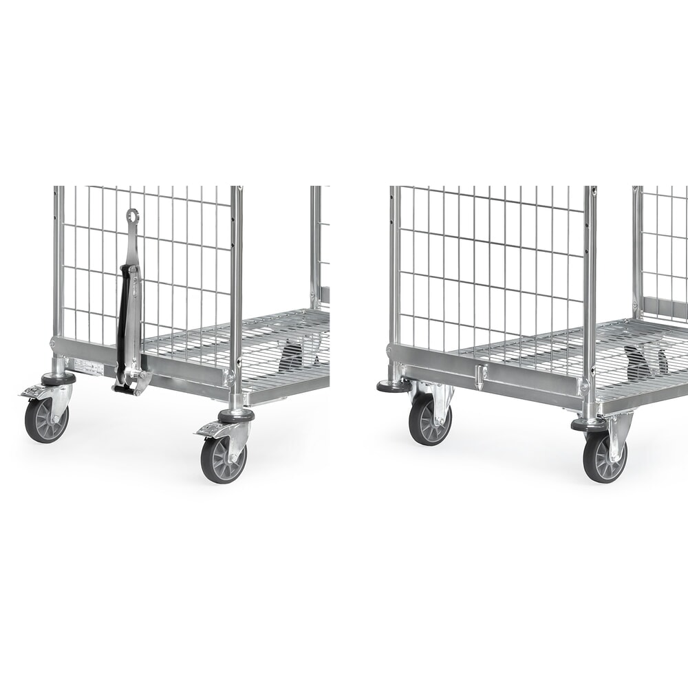 Illustration du produit: Timon + attelage pour chariot de préparation de commandes fetra®, largeur 510 mm