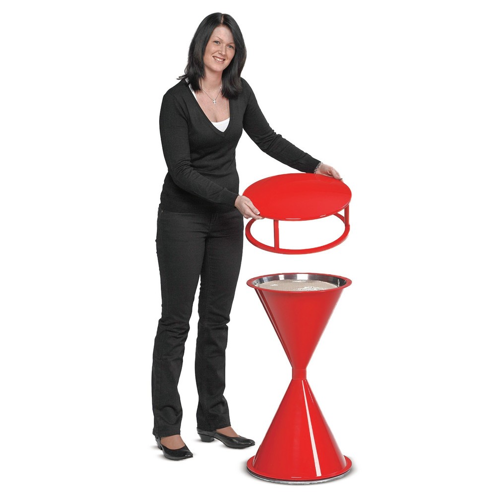 Illustration du produit: Toit pour colonne cendrier VAR® CLASSIC, acier, gris noir