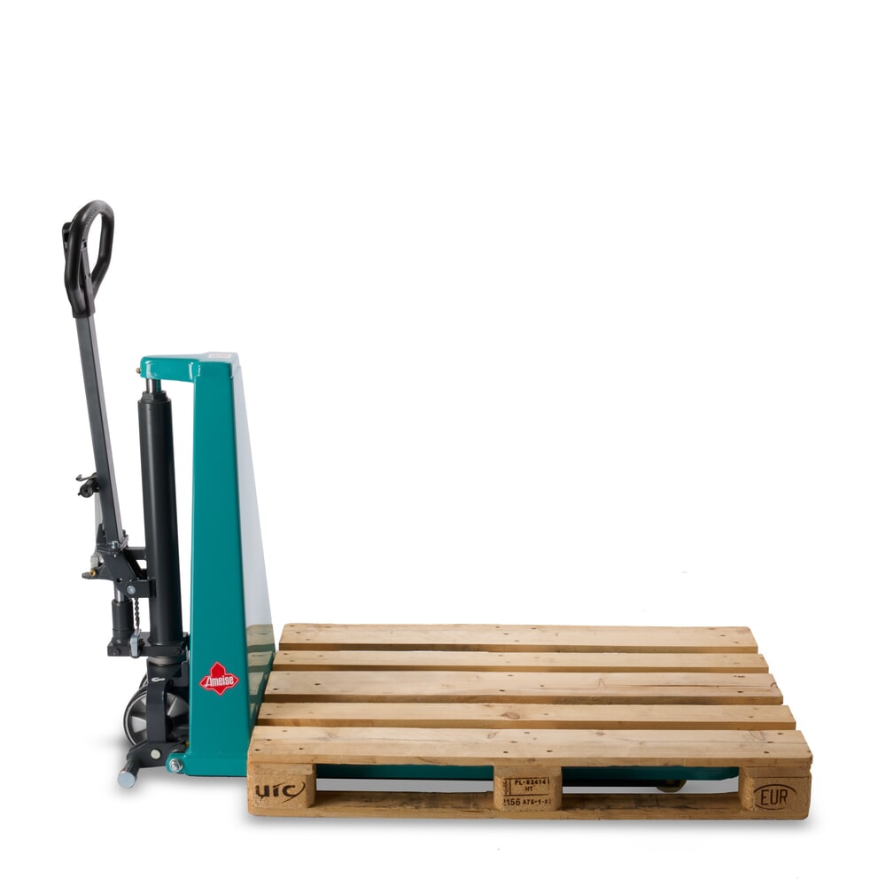 N° de l'image du produit 9 : Transpalette à ciseaux Ameise® PTM 1.0 Scissor avec levée rapide, capacité de charge 1 000 kg, longueur des fourches 1 150 mm