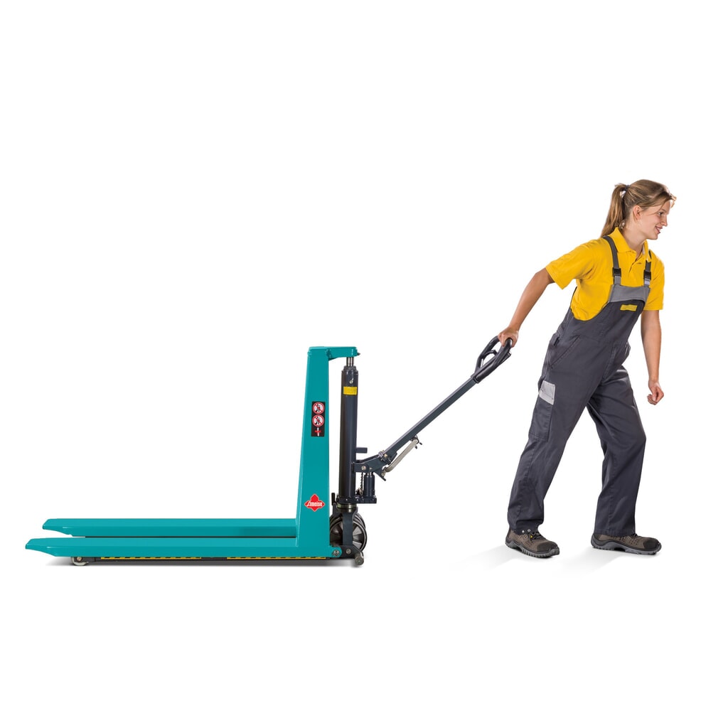 Transpalette à ciseaux Ameise® PTM 1.0 Scissor avec levée rapide, capacité de charge 1 000 kg, longueur des fourches 1 150 mm N° de l'image du produit 17 : Transpalette à ciseaux Ameise® PTM 1.0 Scissor avec levée rapide, capacité de charge 1 000 kg, longueur des fourches 1 150 mm