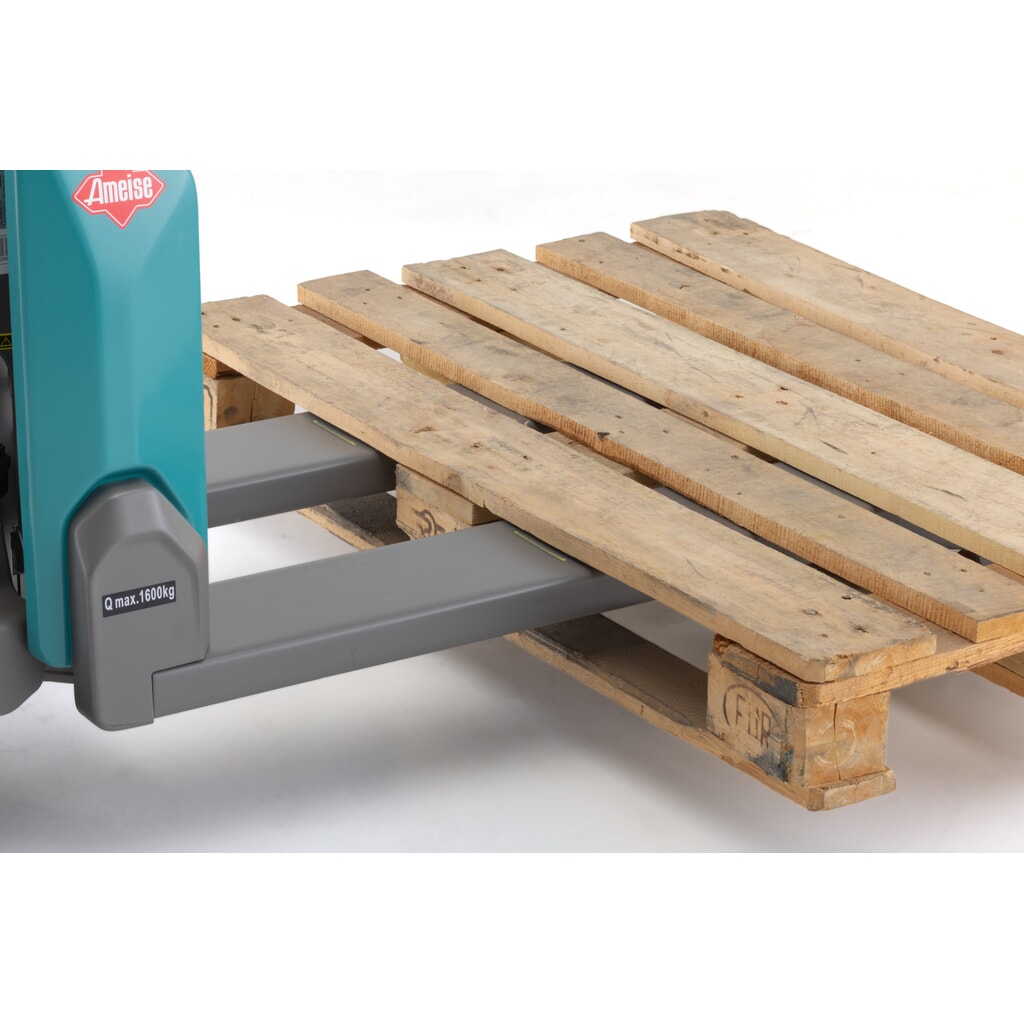 Transpalette électrique Ameise® PTE 1.6, capacité de charge 1 600 kg, longueur des fourches 1 150 mm N° de l'image du produit 2 : Transpalette électrique Ameise® PTE 1.6, capacité de charge 1 600 kg, longueur des fourches 1 150 mm