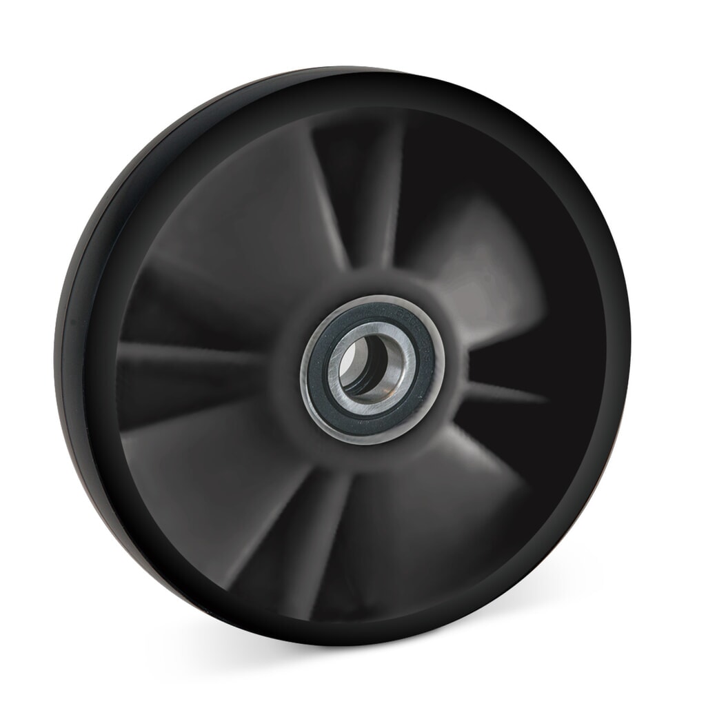N° de l'image du produit 4 : Transpalette manuel Ameise® PTM 3.0, capacité de charge 3 000 kg, longueur de fourche 1 150 mm, polyuréthane, galets tandem