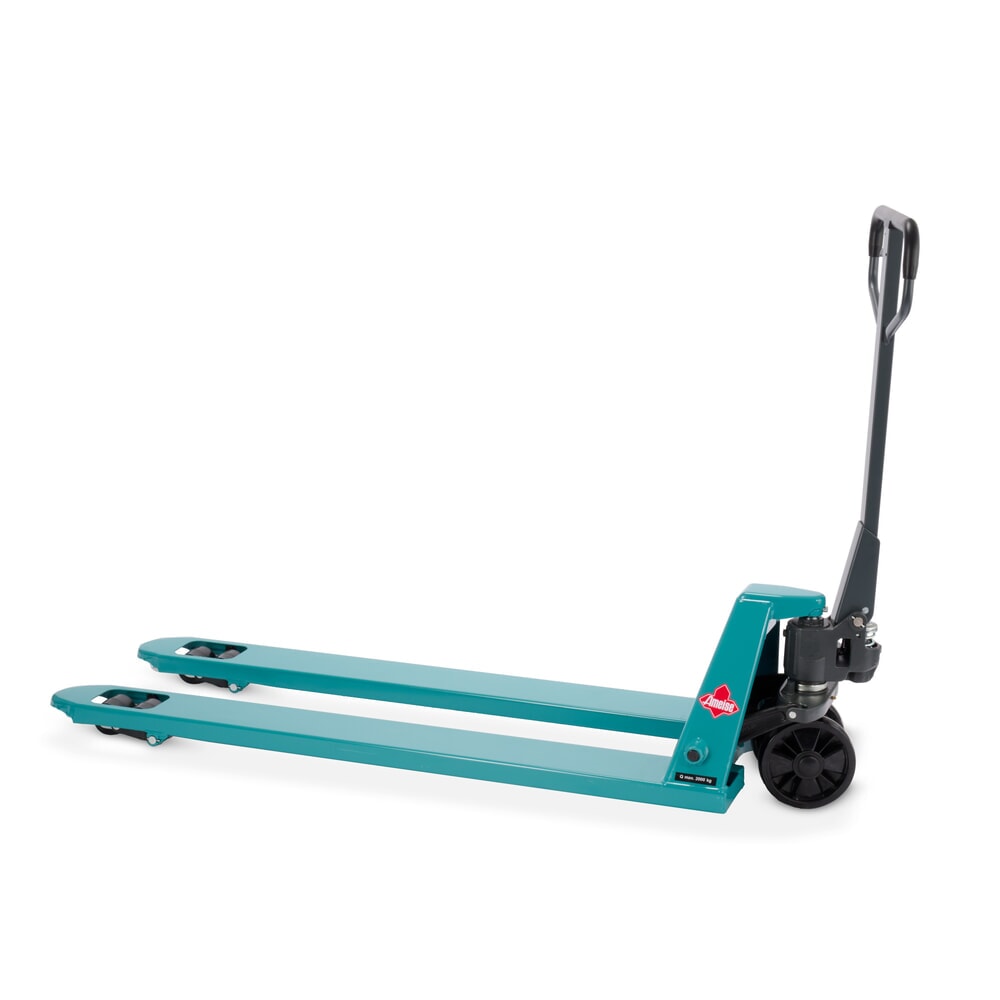N° de l'image du produit 7 : Transpalette manuel Ameise® PTM 2.0, capacité de charge 2 000 kg, longueur de fourche 1 500 mm, polyuréthane, galets tandem