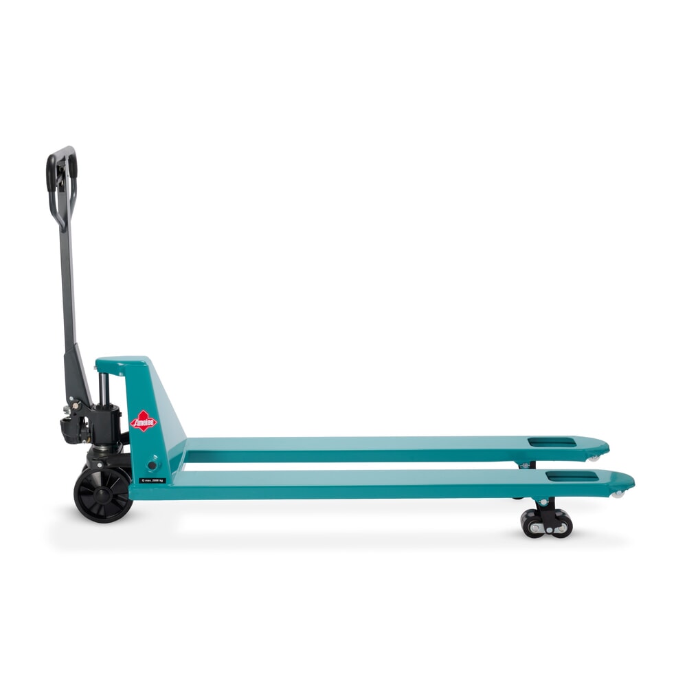 N° de l'image du produit 10 : Transpalette manuel Ameise® PTM 2.0, capacité de charge 2 000 kg, longueur de fourche 1 500 mm, polyuréthane, galets tandem