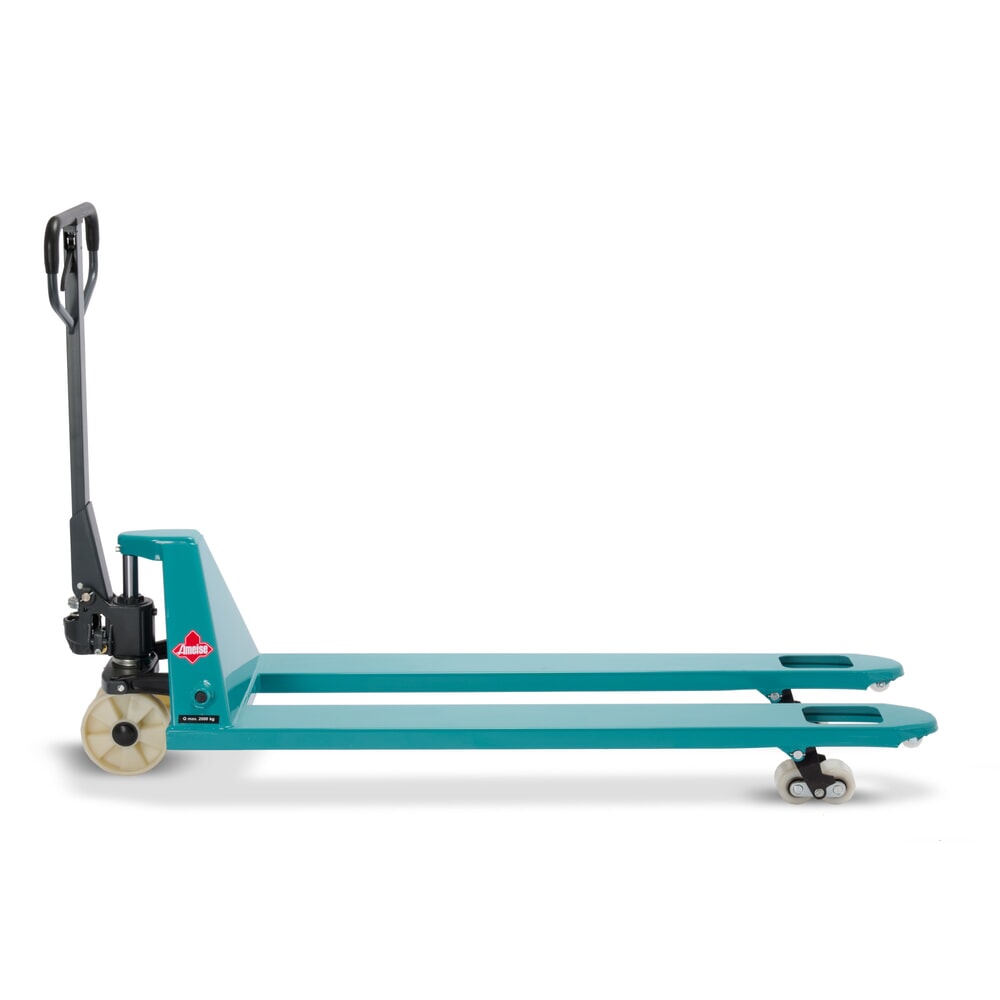 N° de l'image du produit 10 : Transpalette manuel Ameise® PTM 2.0, capacité de charge 2 000 kg, longueur de fourche 1 500 mm, nylon, galets tandem