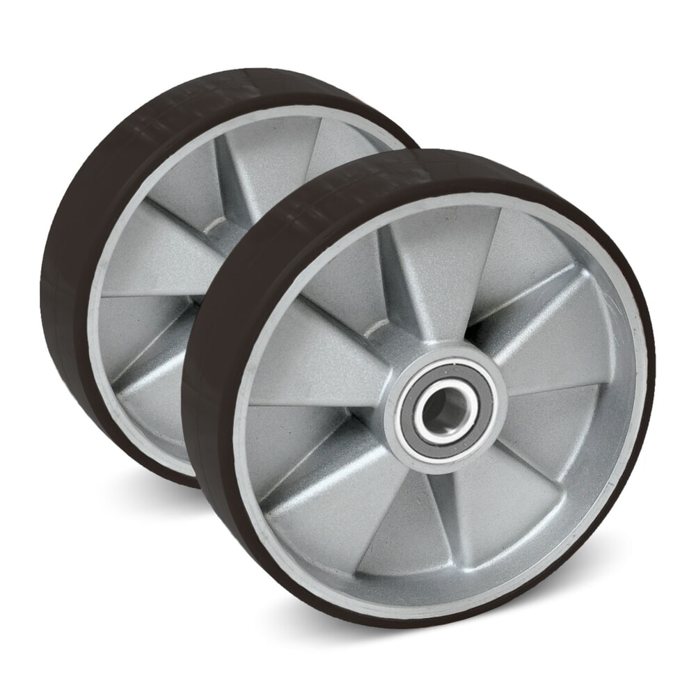 N° de l'image du produit 2 : Transpalette manuel Ameise® PTM 3.5, capacité de charge 3 500 kg, longueur de fourche 1 800 mm, polyuréthane, galets tandem