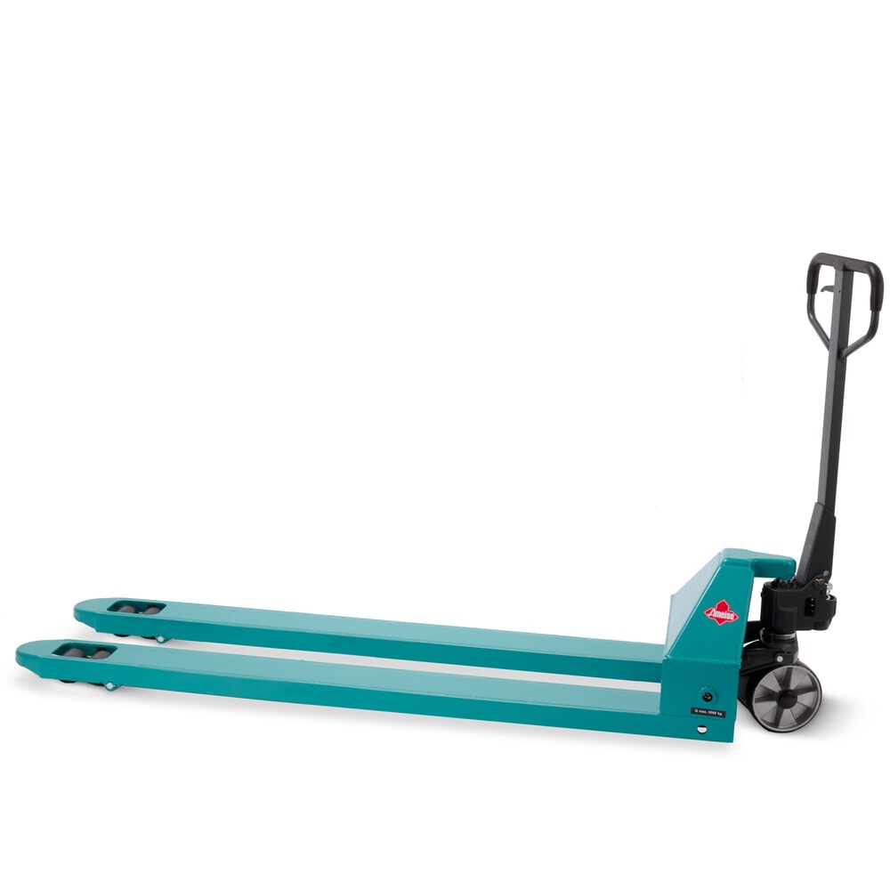 N° de l'image du produit 11 : Transpalette manuel Ameise® PTM 3.5, capacité de charge 3 500 kg, longueur de fourche 1 800 mm, polyuréthane, galets tandem