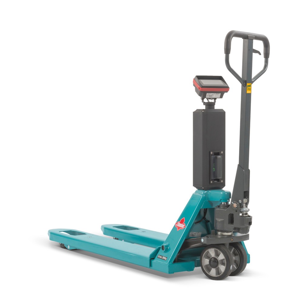 Illustration du produit: Transpalette avec balance Ameise® PTM 2.0 Scale avec écran tactile, capacité de charge 2 000 kg