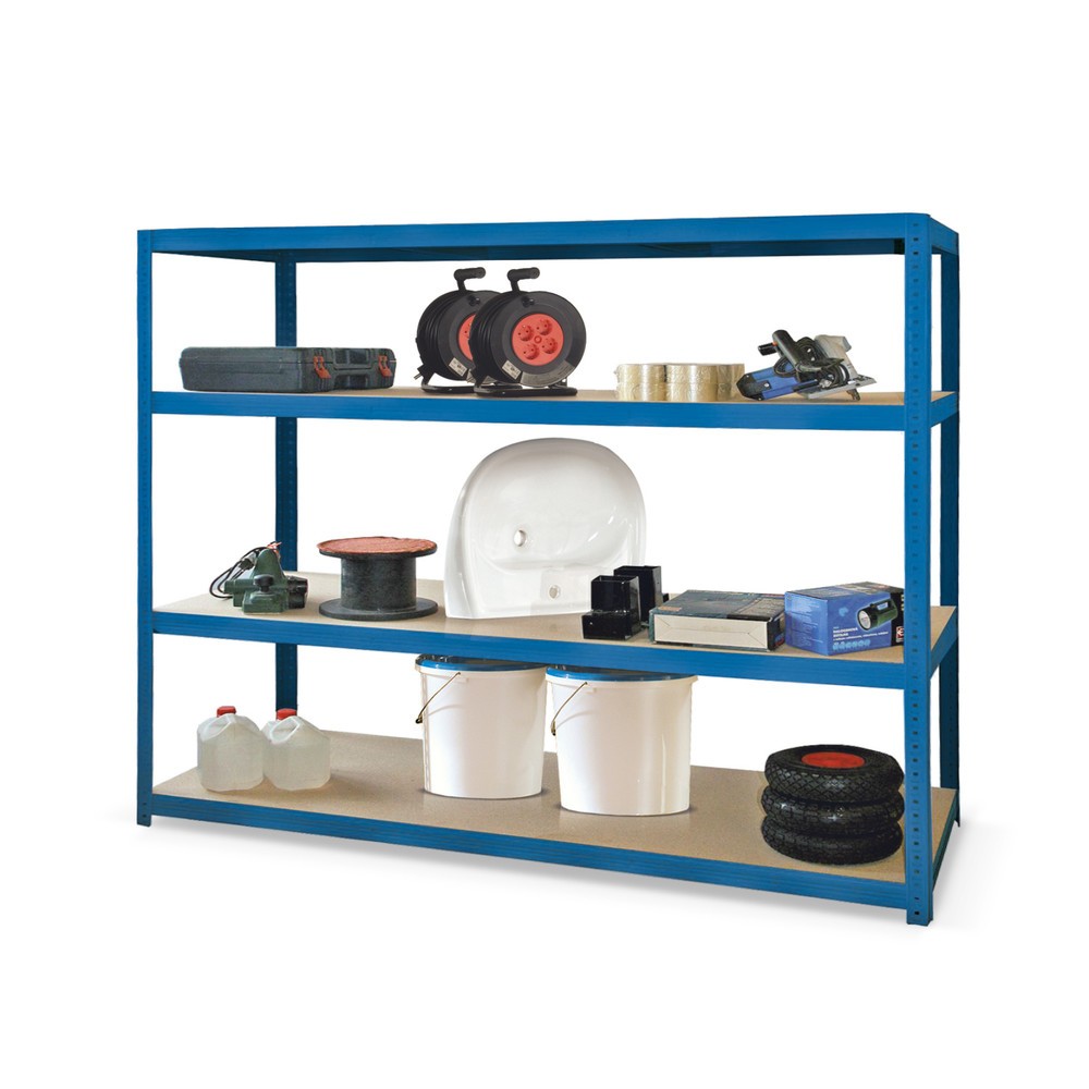 Illustration du produit: Rayonnage grande portée, GF, capacité de charge 350 kg, H x l x P 2 000 x 1 500 x 600 mm