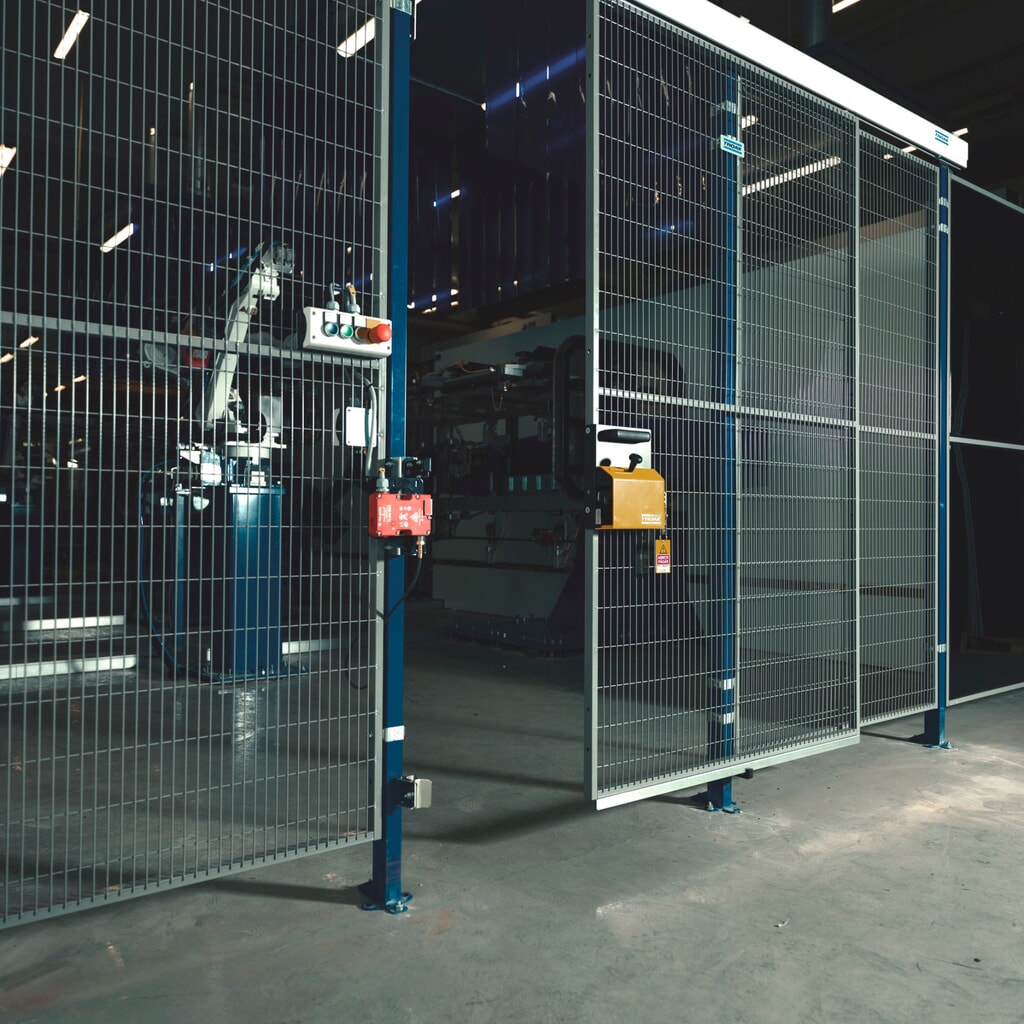 N° de l'image du produit 3 : Panneau de protection machine TROAX® Standard, Hxl 2 050 x 200 mm
