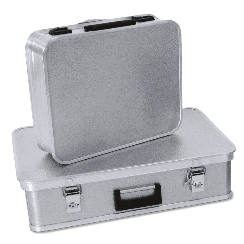 Valise d’appareil en aluminium, extrêmement résistante aux chocs et aux rayures, dimensions intérieures 145 x 620 x 400 mm, serrure à cylindre Illustration du produit: Valise d’appareil en aluminium, extrêmement résistante aux chocs et aux rayures, dimensions intérieures 145 x 620 x 400 mm, serrure à cylindre