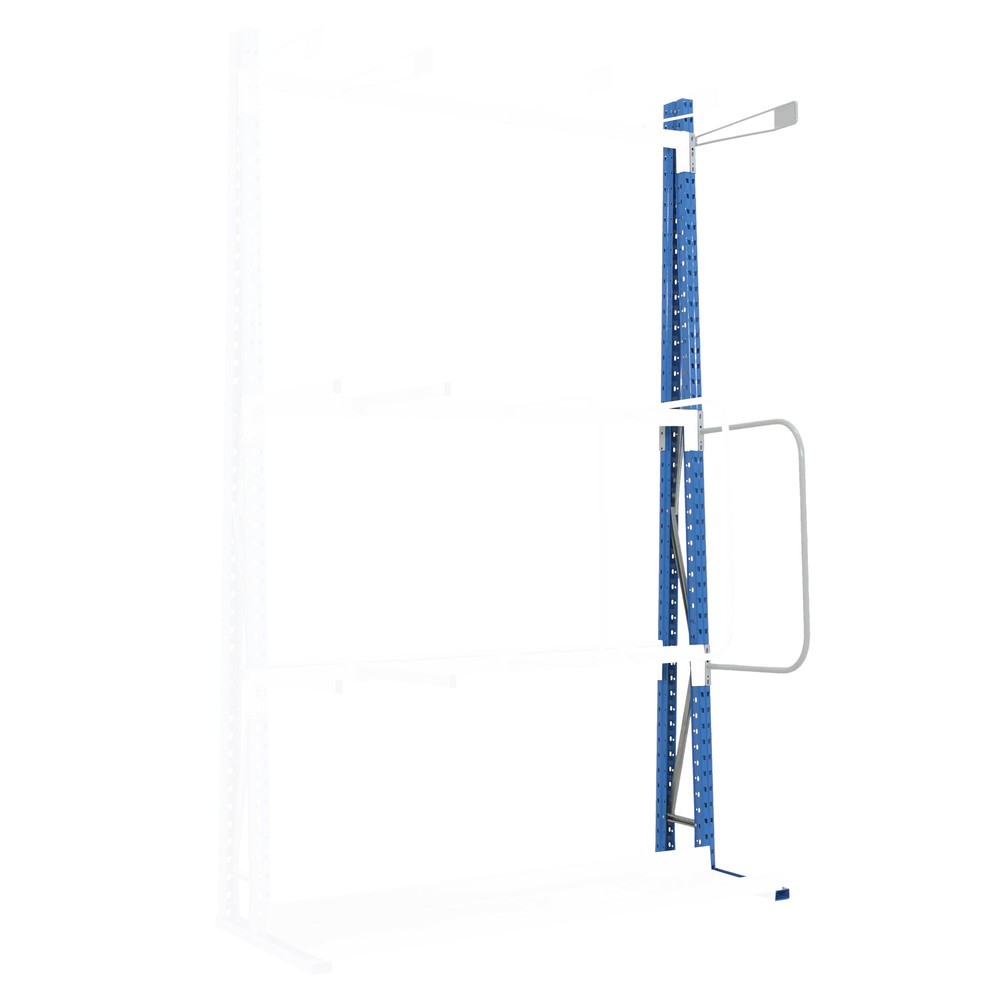 N° de l'image du produit 2 : Bras de séparation pour rayonnage vertical ManOrga, extrémité droite