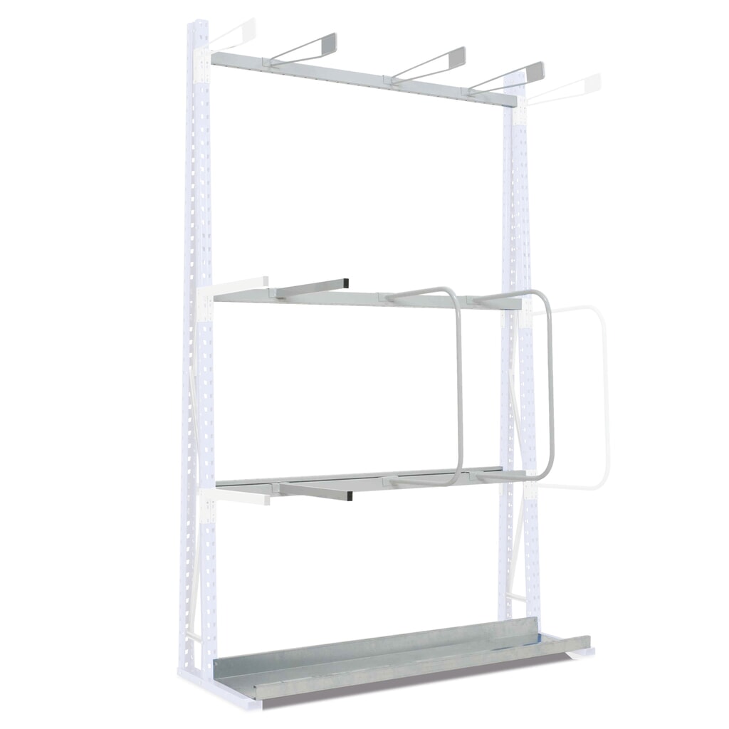 N° de l'image du produit 2 : Bras de séparation pour rayonnage vertical ManOrga, séparateur intermédiaire