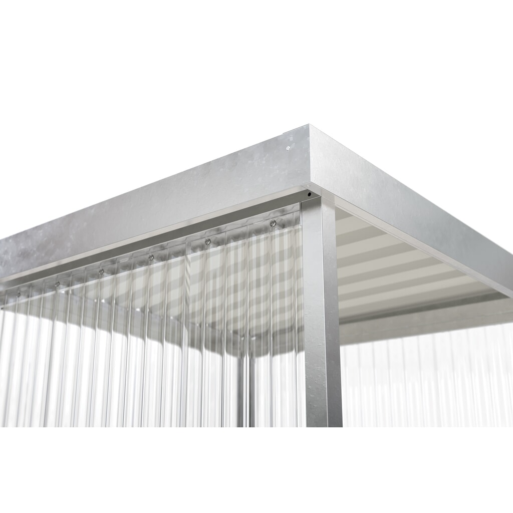 wsm® Abri fumeurs à, pour 2-3 personnes, galvanisé N° de l'image du produit 7 : wsm® Abri fumeurs à, pour 2-3 personnes, galvanisé