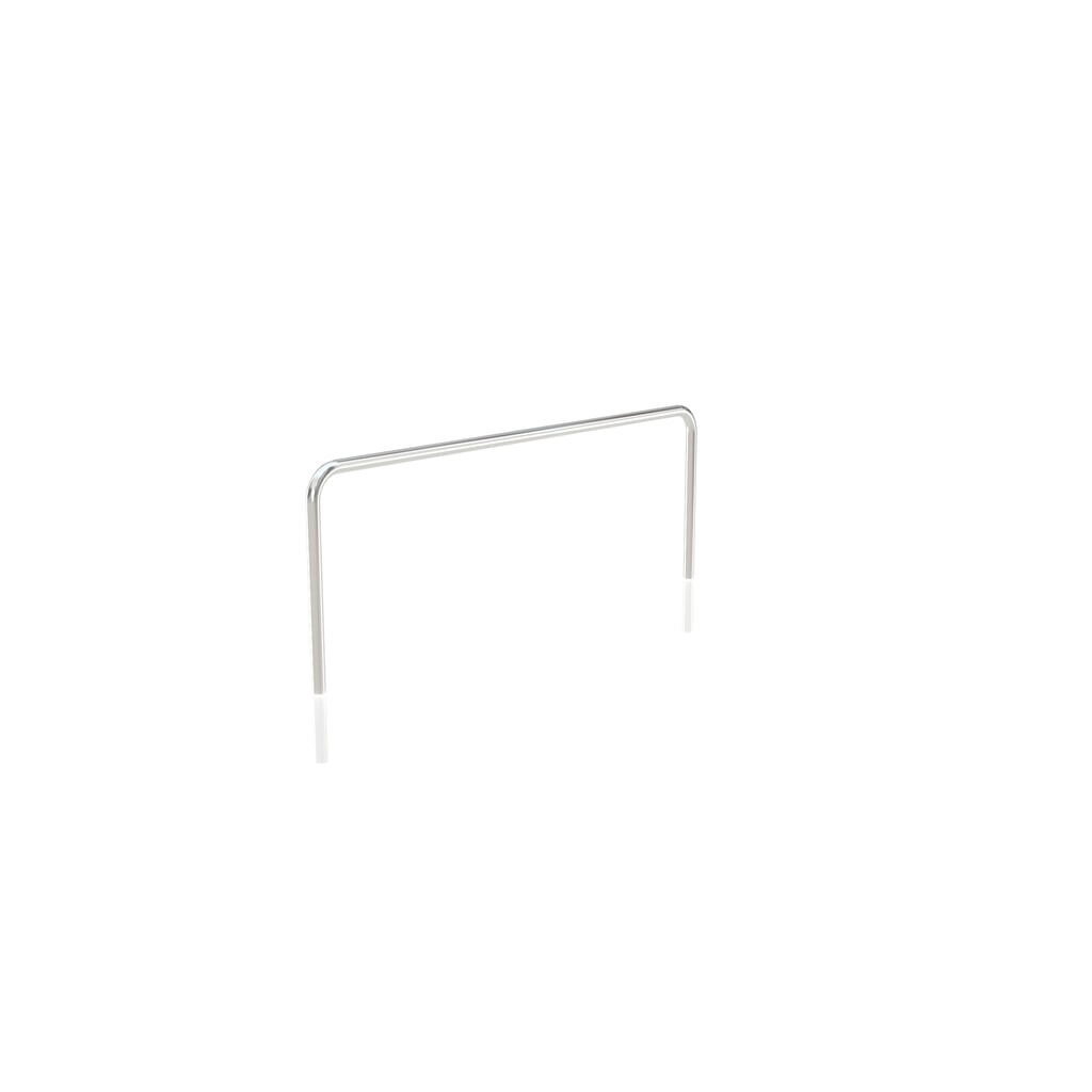 Arceau d'appui wsm®, Standard, à cheviller, 2 places, acier inoxydable Illustration du produit: Arceau d'appui wsm®, Standard, à cheviller, 2 places, acier inoxydable
