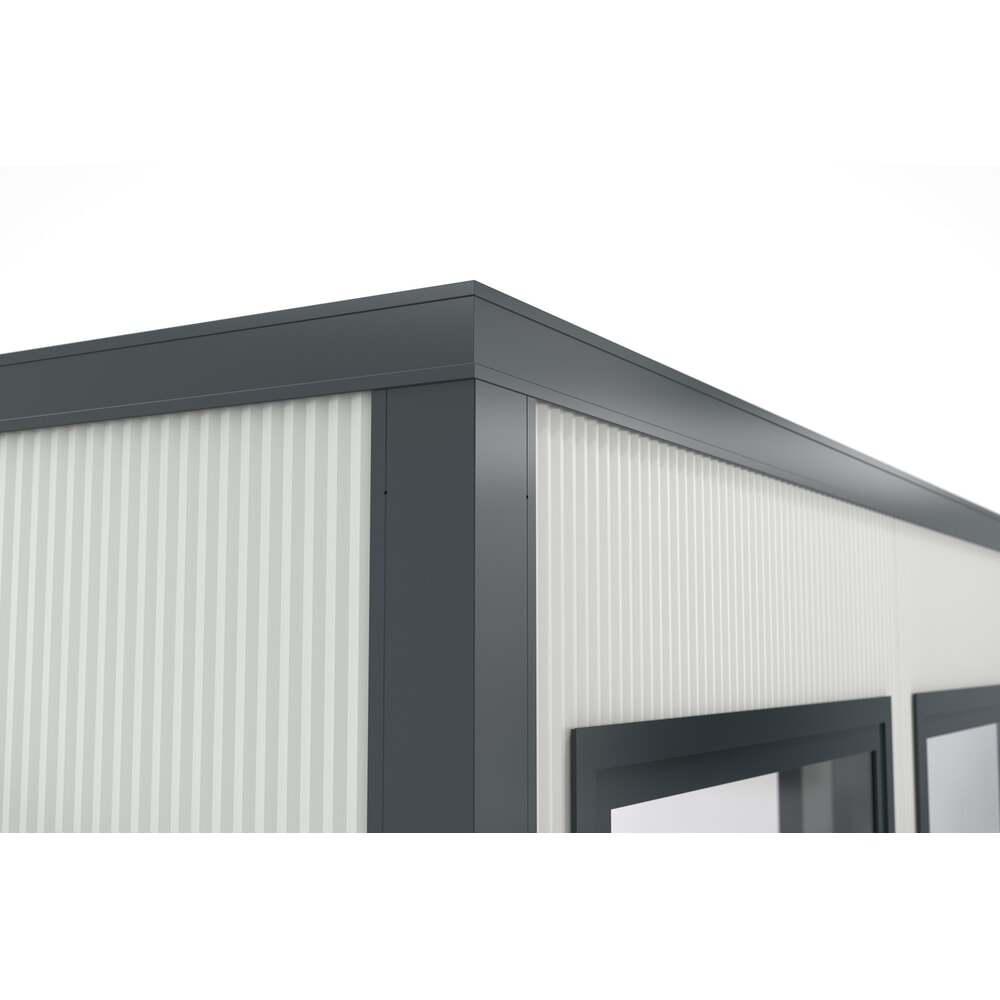N° de l'image du produit 4 : Cabine d'atelier wsm® SMARTUNIT pour l'intérieur, surface au sol 5,95 m², H x l x P 2 600 x 2 440 x 2 440 mm