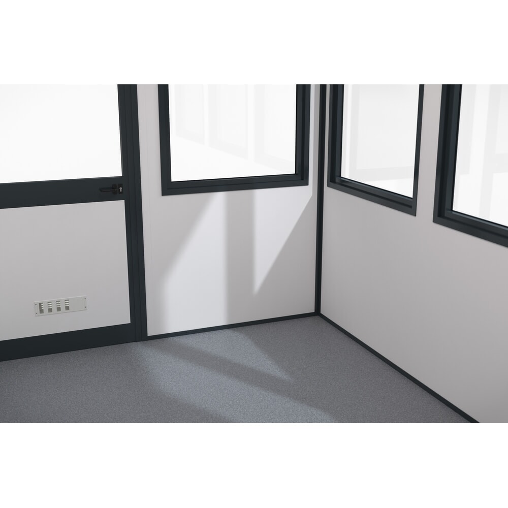 N° de l'image du produit 8 : Cabine d'atelier wsm® SMARTUNIT pour l'intérieur, surface au sol 5,95 m², H x l x P 2 600 x 2 440 x 2 440 mm