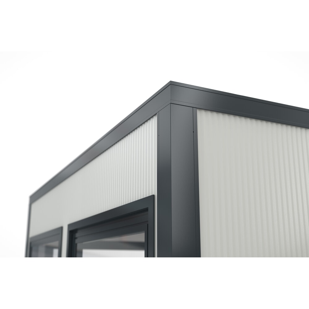 N° de l'image du produit 10 : Cabine d'atelier wsm® SMARTUNIT pour l'intérieur, surface au sol 5,95 m², H x l x P 2 600 x 2 440 x 2 440 mm