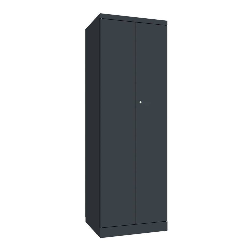 Produktabbildung Nr. 3: Garderobekast PAVOY met openslaande deuren, hxbxd 1.800 x 600 x 500, afzonderlijk vergrendelbaar, antracietgrijs, antracietgrijs