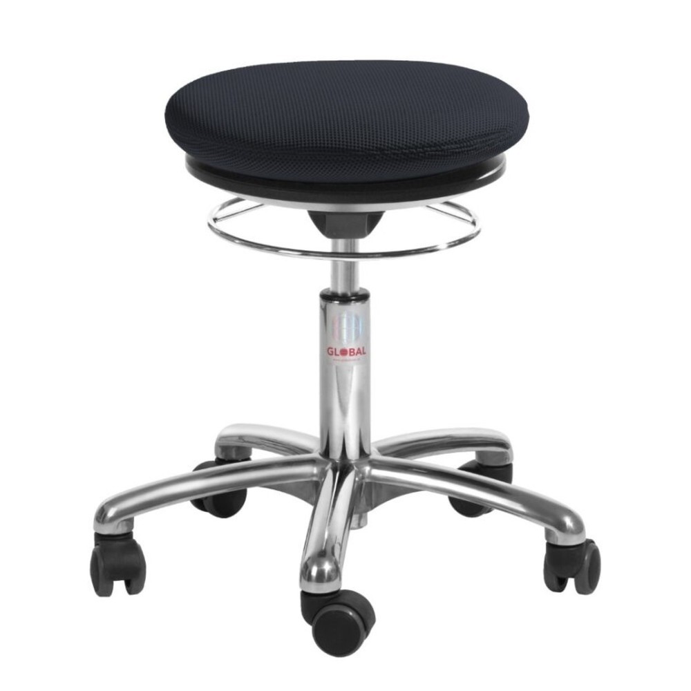 Produktabbildung Nr. 1: Global Stole A/S Kruk Pilates, 3D-stof, zithoogte 450-580 mm, zwart