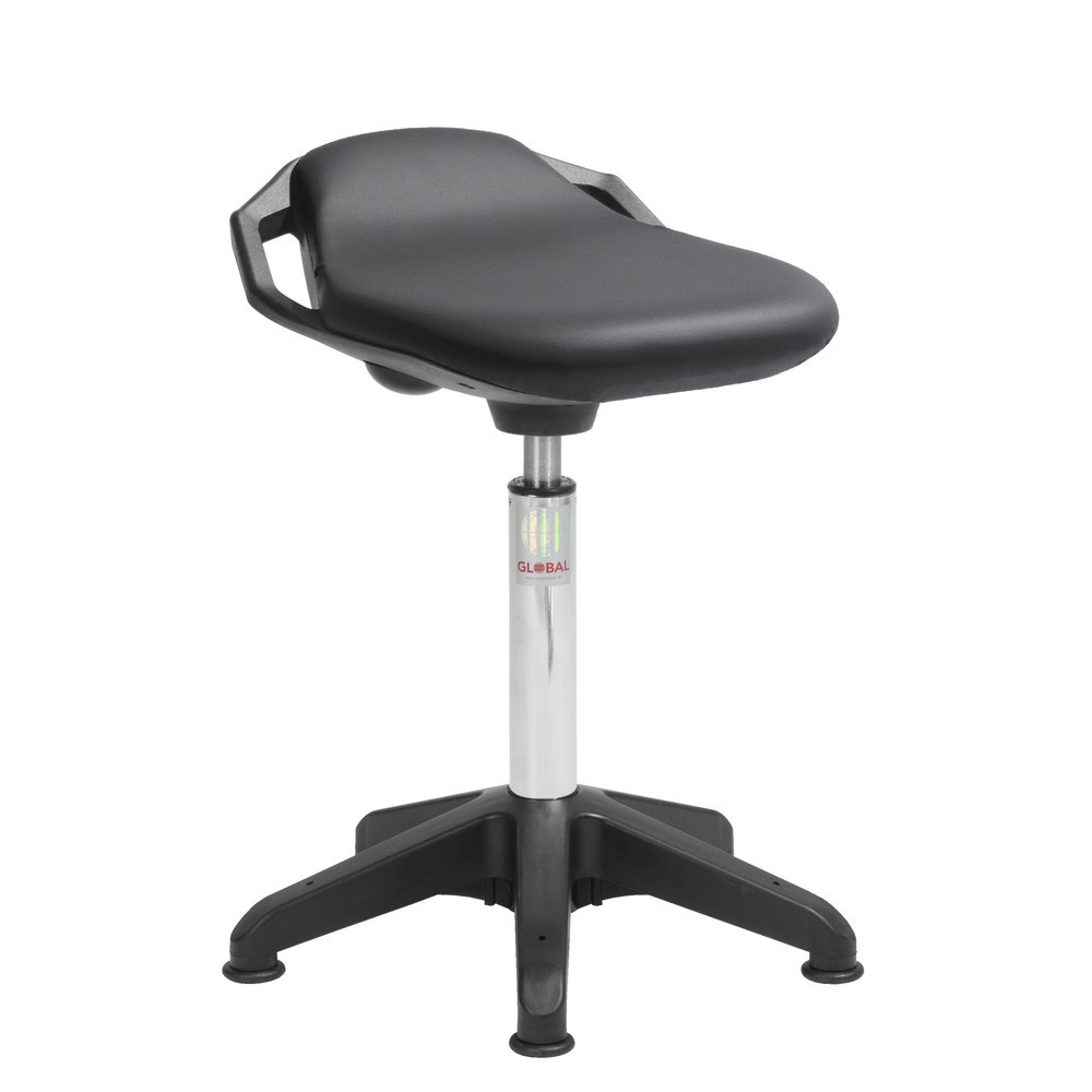 N° de l'image du produit 1 : Siège assis-debout Global Stole A/S Space Octopus, patins, noir