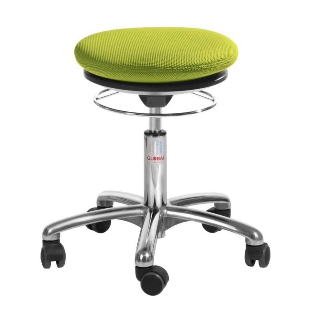 Produktabbildung Nr. 1: Global Stole A/S Tabouret Pilates, tissu 3D, hauteur d’assise comprise entre 450 et 580 mm, vert