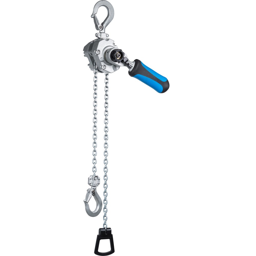 N° de l'image du produit 3 : Grue portique en aluminium RLPK PLANETA, y compris palan à levier, mobile, longueur 2 000 mm, capacité de charge 2 000 kg, taille S