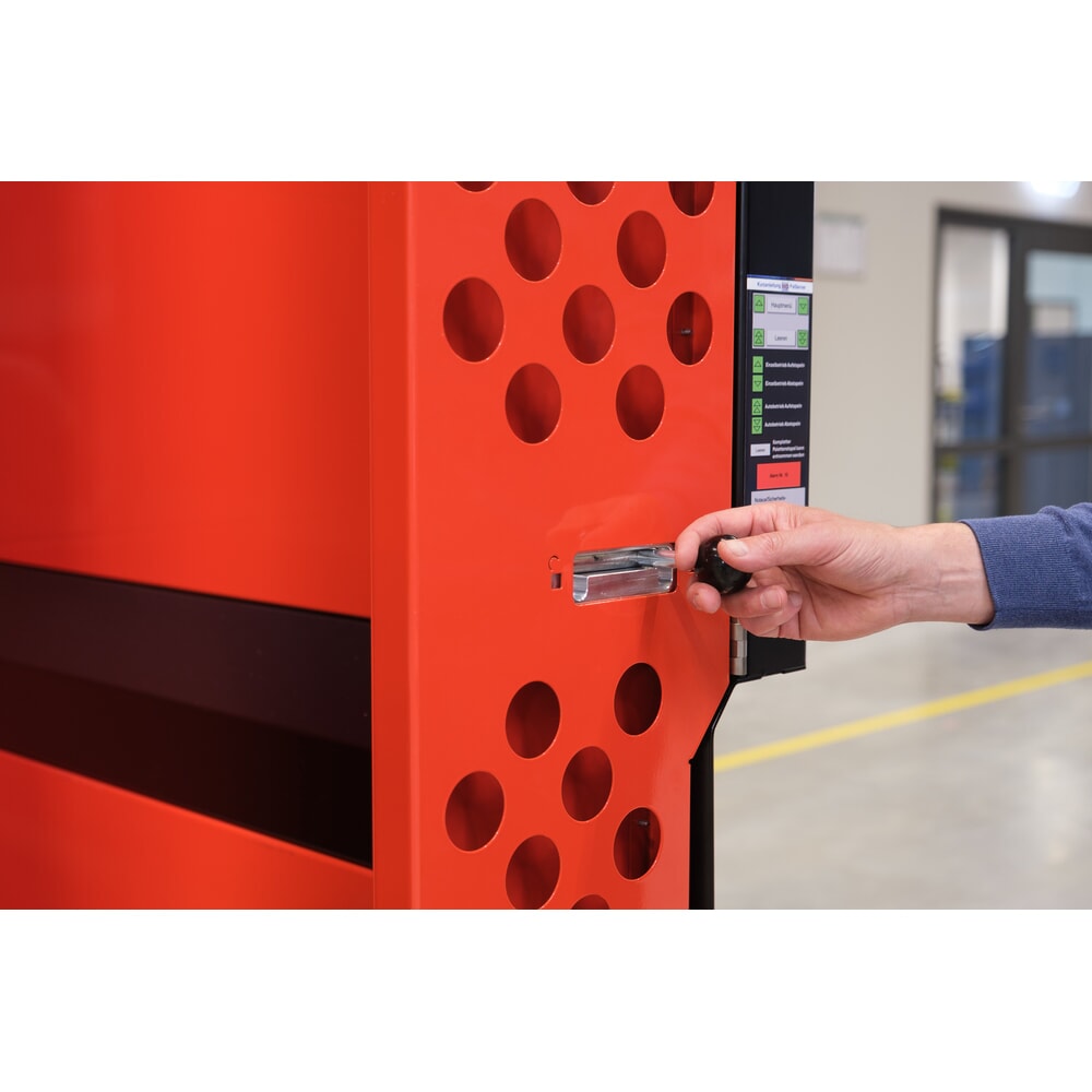 Hagenauer+Denk palletmagazijn PalServer elektrische, 24 pallets, BxL 1200 x 1200 mm Productafbeelding nr. 5: Hagenauer+Denk palletmagazijn PalServer elektrische, 24 pallets, BxL 1200 x 1200 mm