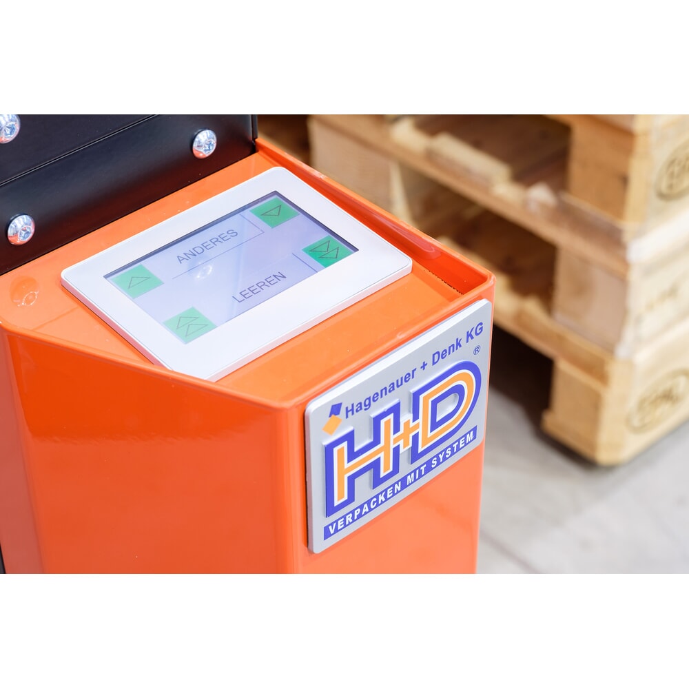 Hagenauer+Denk palletmagazijn PalServer Universal, 15 pallets, BxL 1000 x 1200 mm, bloedoranje Productafbeelding nr. 2: Hagenauer+Denk palletmagazijn PalServer Universal, 15 pallets, BxL 1000 x 1200 mm, bloedoranje