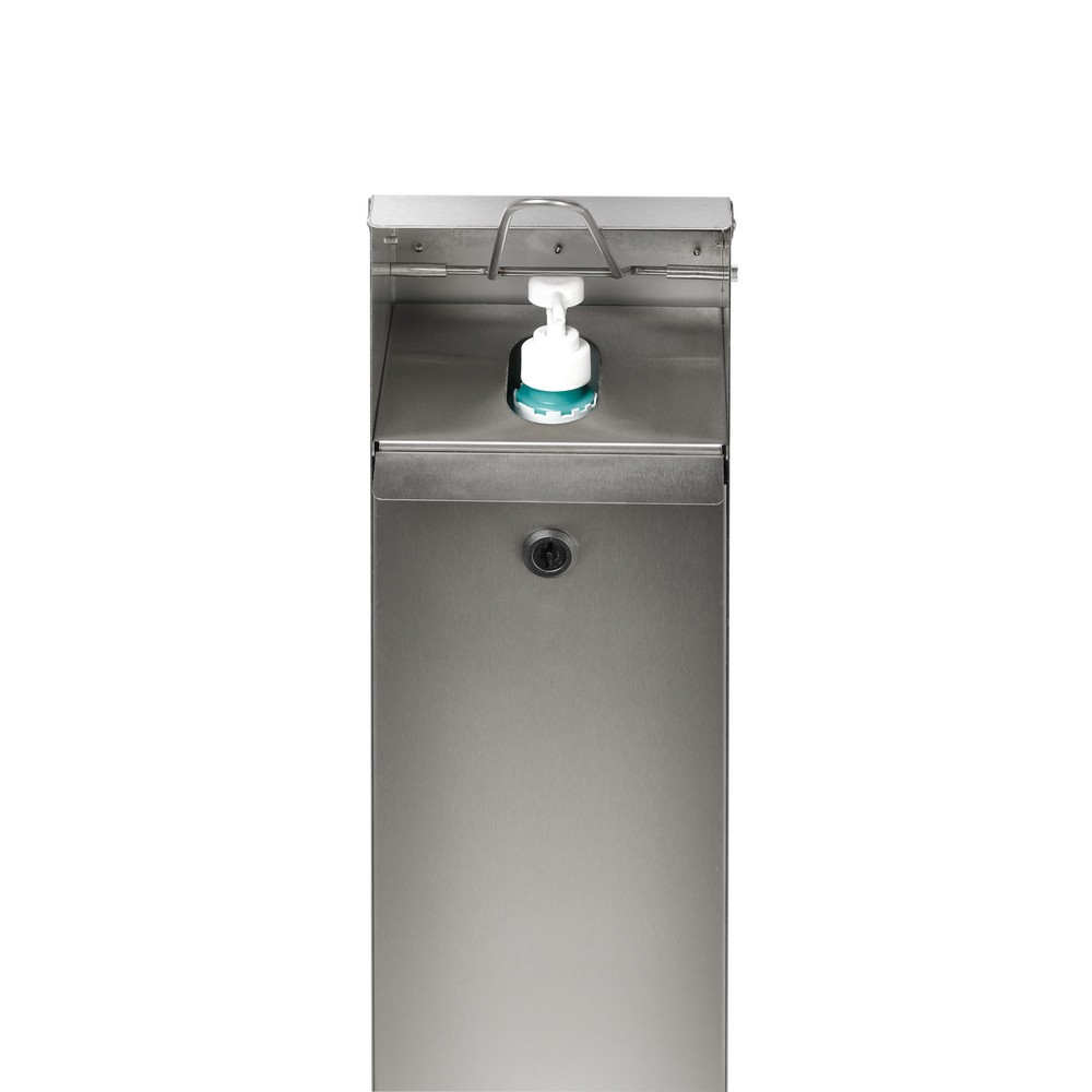 Produktabbildung Nr. 2: Handdesinfectiedispenser VAR® HDS 124, vloermontage, antiek zilver