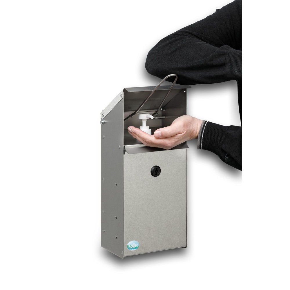 Produktabbildung Nr. 3: Handdesinfectiedispenser VAR® HDS 41, wandmontage, roestvrij staal