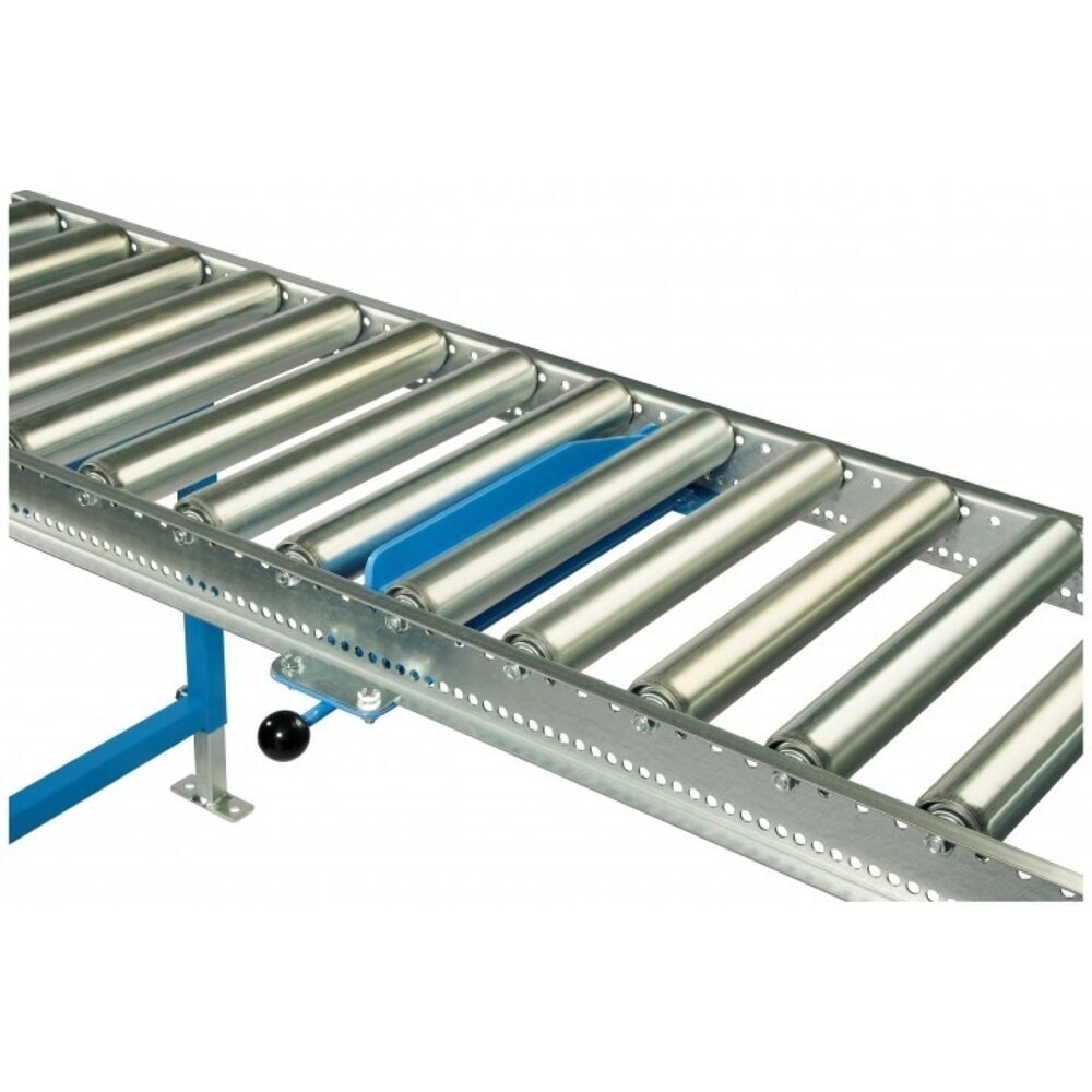Handmatige vergrendeling voor BLUME kleine en lichte rollenbanen, baanbreedte 800 mm Product afbeelding: Handmatige vergrendeling voor BLUME kleine en lichte rollenbanen, baanbreedte 800 mm
