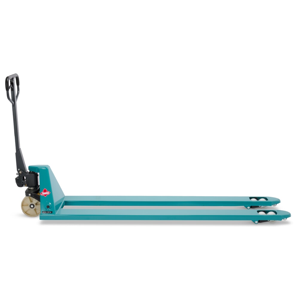 Produktabbildung Nr. 7: Handtranspallet Ameise® PTM 2.0, draagvermogen 2.000 kg, vorklengte 2.000 mm, nylon, tandemwielen