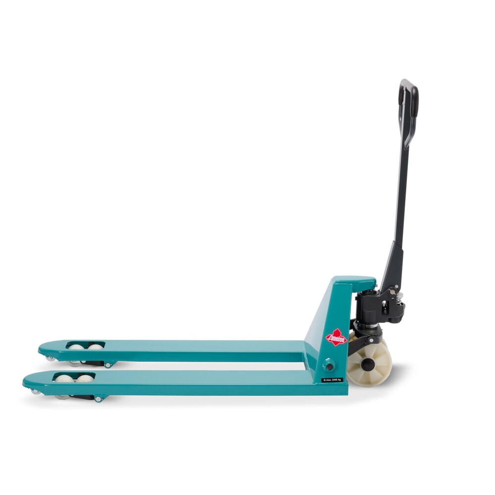 Produktabbildung Nr. 7: Handtranspallet Ameise® PTM 2.5, draagvermogen 2.500 kg, vorklengte 1.150 mm, nylon, tandemwielen