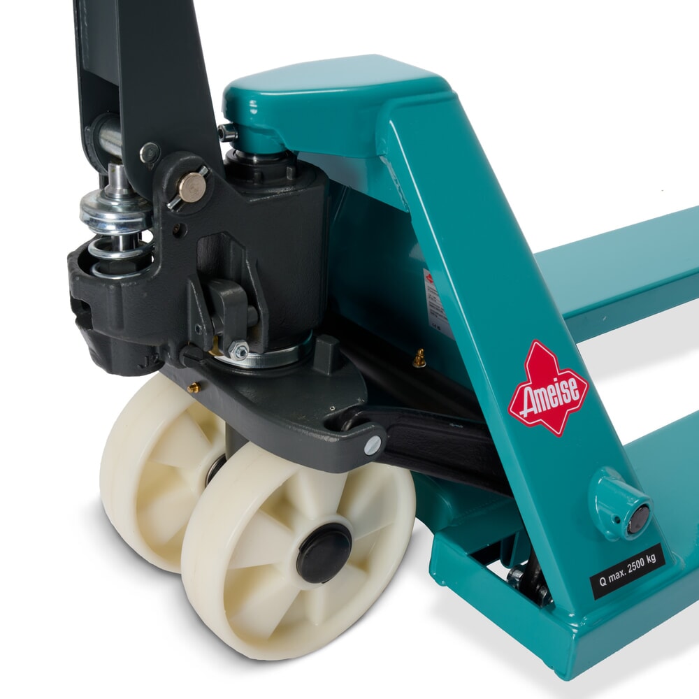 Produktabbildung Nr. 13: Handtranspallet Ameise® PTM 2.5, draagvermogen 2.500 kg, vorklengte 1.150 mm, nylon, tandemwielen