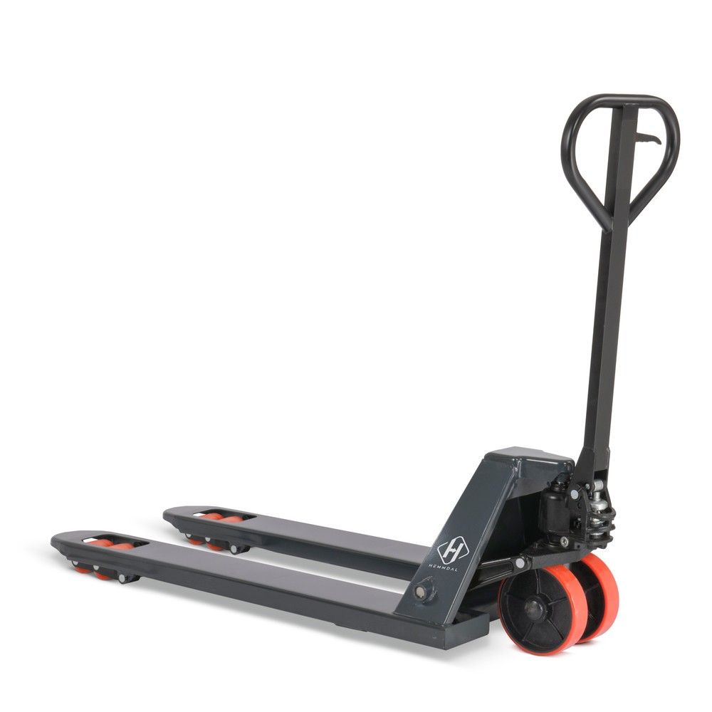 Product afbeelding: Handtranspallet HEMMDAL PTM 2.0, draagvermogen 2.000 kg, vorklengte 1.150 mm, polyurethaan, tandemwielen