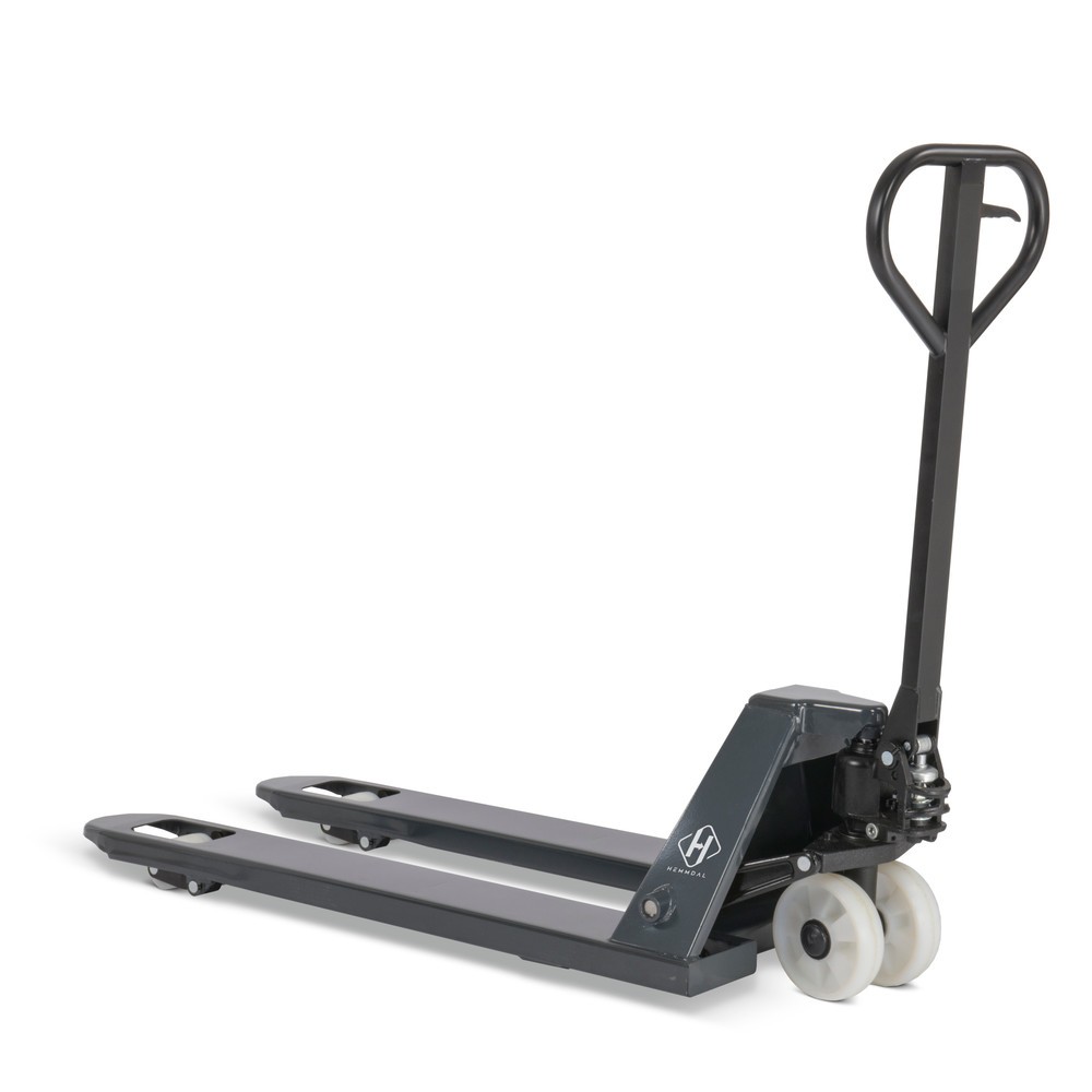 Product afbeelding: Handtranspallet HEMMDAL PTM 2.0, draagvermogen 2.000 kg, vorklengte 1.150 mm, nylon / nylon, enkelvoudig wiel