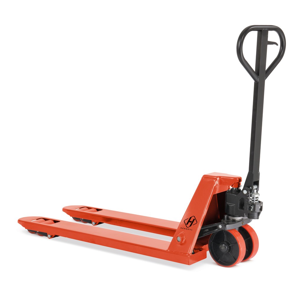 Product afbeelding: Handtranspallet HEMMDAL PTM 2.5, draagvermogen 2.500 kg, vorklengte 1.150 mm, polyurethaan, tandemwielen