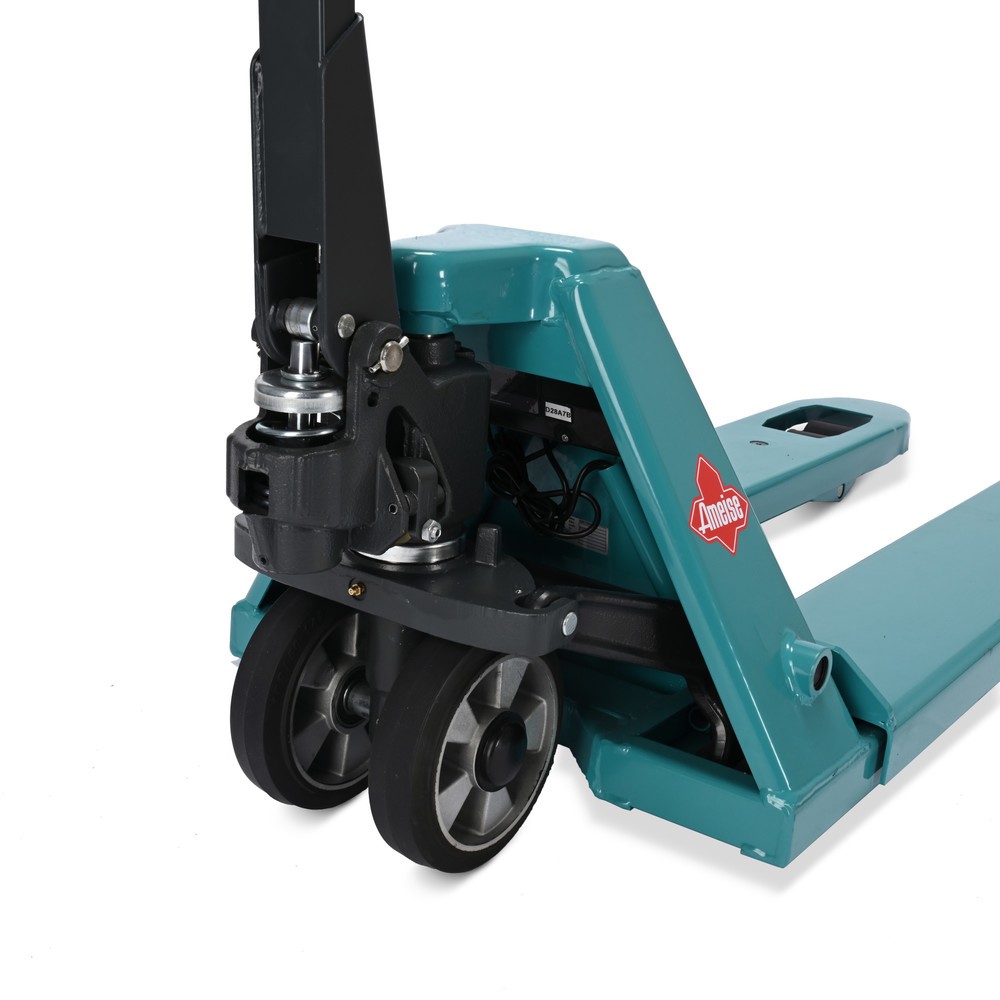 Produktabbildung Nr. 2: Handtranspallet met weegschaal Ameise® PTM 2.0 Scale met display aan de disselkop, draagvermogen 2.000 kg, tandemwielen