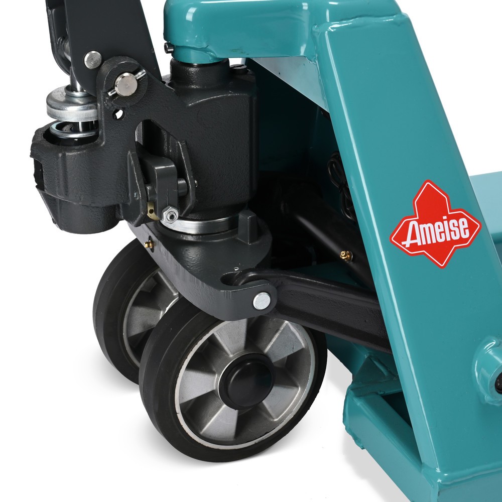 Produktabbildung Nr. 12: Handtranspallet met weegschaal Ameise® PTM 2.0 Scale met display aan de disselkop, draagvermogen 2.000 kg, tandemwielen