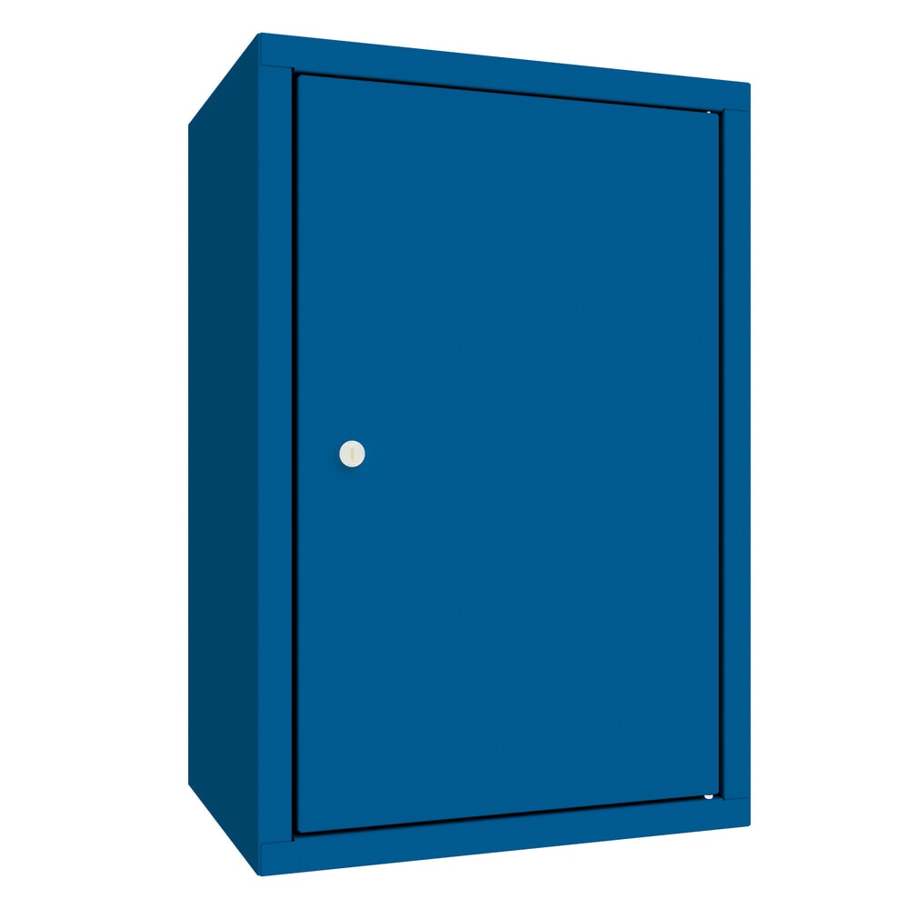 Product afbeelding: Hangkast PAVOY, hxbxd 600 x 400 x 300 mm, geperforeerde achterwand, gentiaanblauw, gentiaanblauw