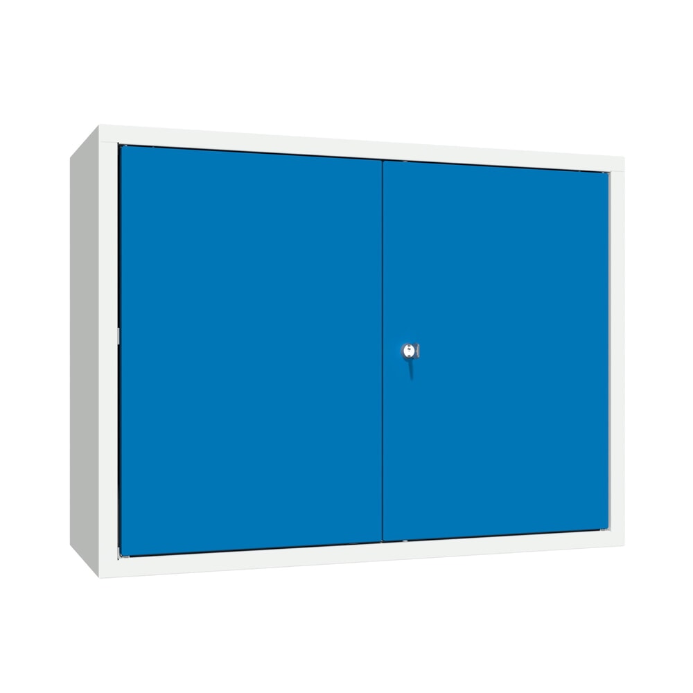 Produktabbildung Nr. 1: Hangkast PAVOY, hxbxd 600 x 800 x 300 mm, gentiaanblauw, lichtgrijs