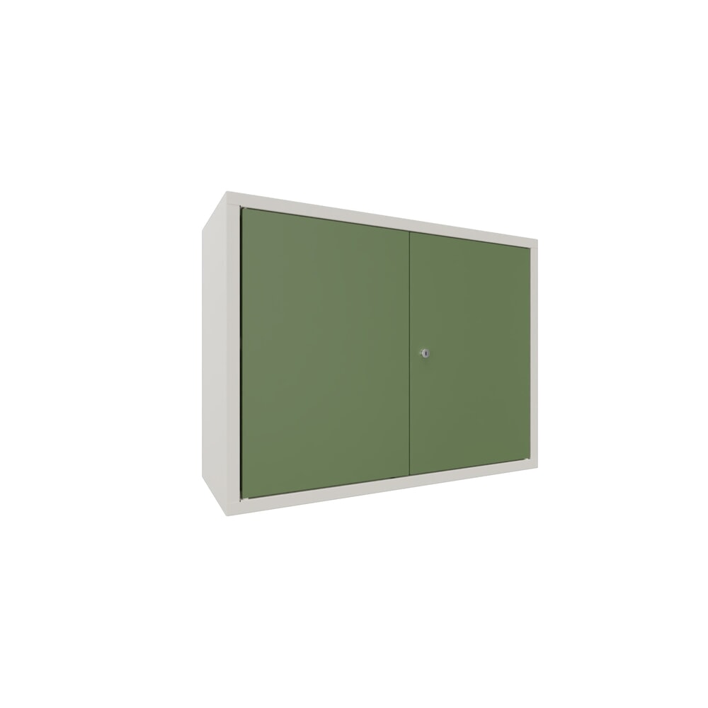 Productafbeelding nr. 1: Hangkast PAVOY, hxbxd 600 x 800 x 300 mm, resedagroen, zuiver wit