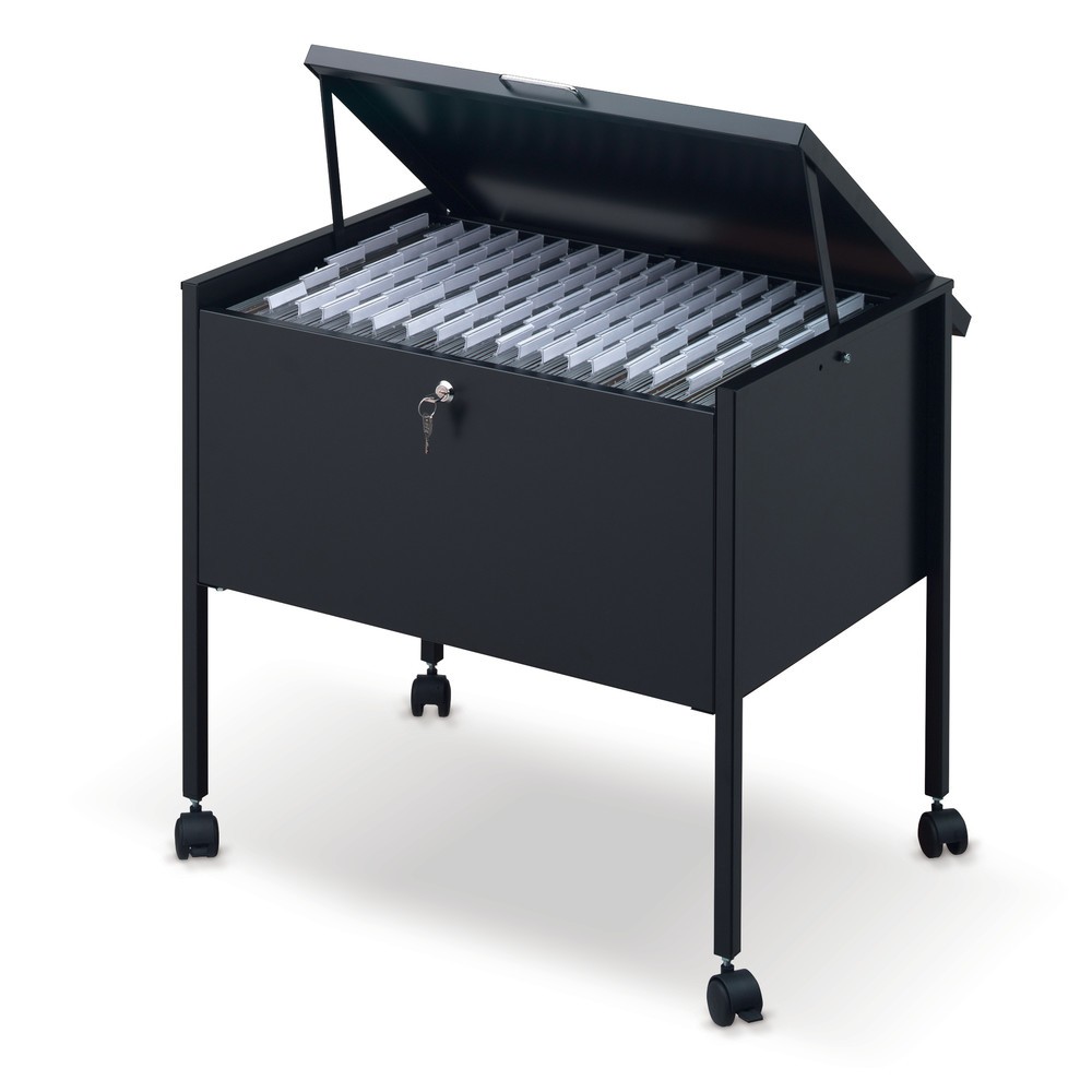 Productafbeelding nr. 2: Hangmappenwagen, afsluitbaar, 592x655x404 mm, zwart
