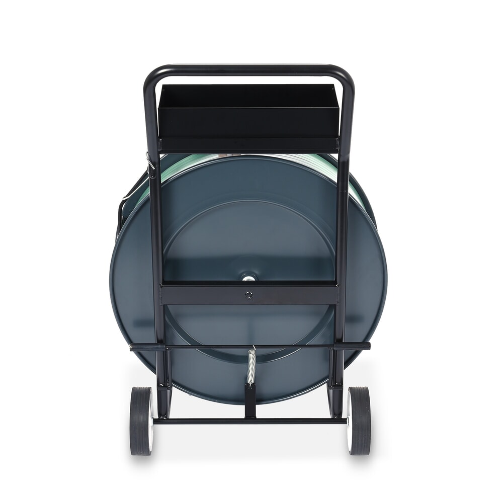 Productafbeelding nr. 4: HEMMDAL afrolwagen voor PP- en PET-omsnoeringsband, ergonomisch 4-wielsysteem, kerndiameter 406 mm