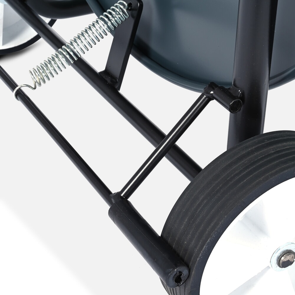 Productafbeelding nr. 5: HEMMDAL afrolwagen voor PP- en PET-omsnoeringsband, ergonomisch 4-wielsysteem, kerndiameter 406 mm