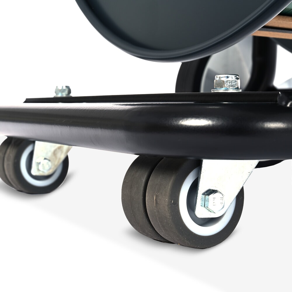 Productafbeelding nr. 6: HEMMDAL afrolwagen voor PP- en PET-omsnoeringsband, ergonomisch 4-wielsysteem, kerndiameter 406 mm