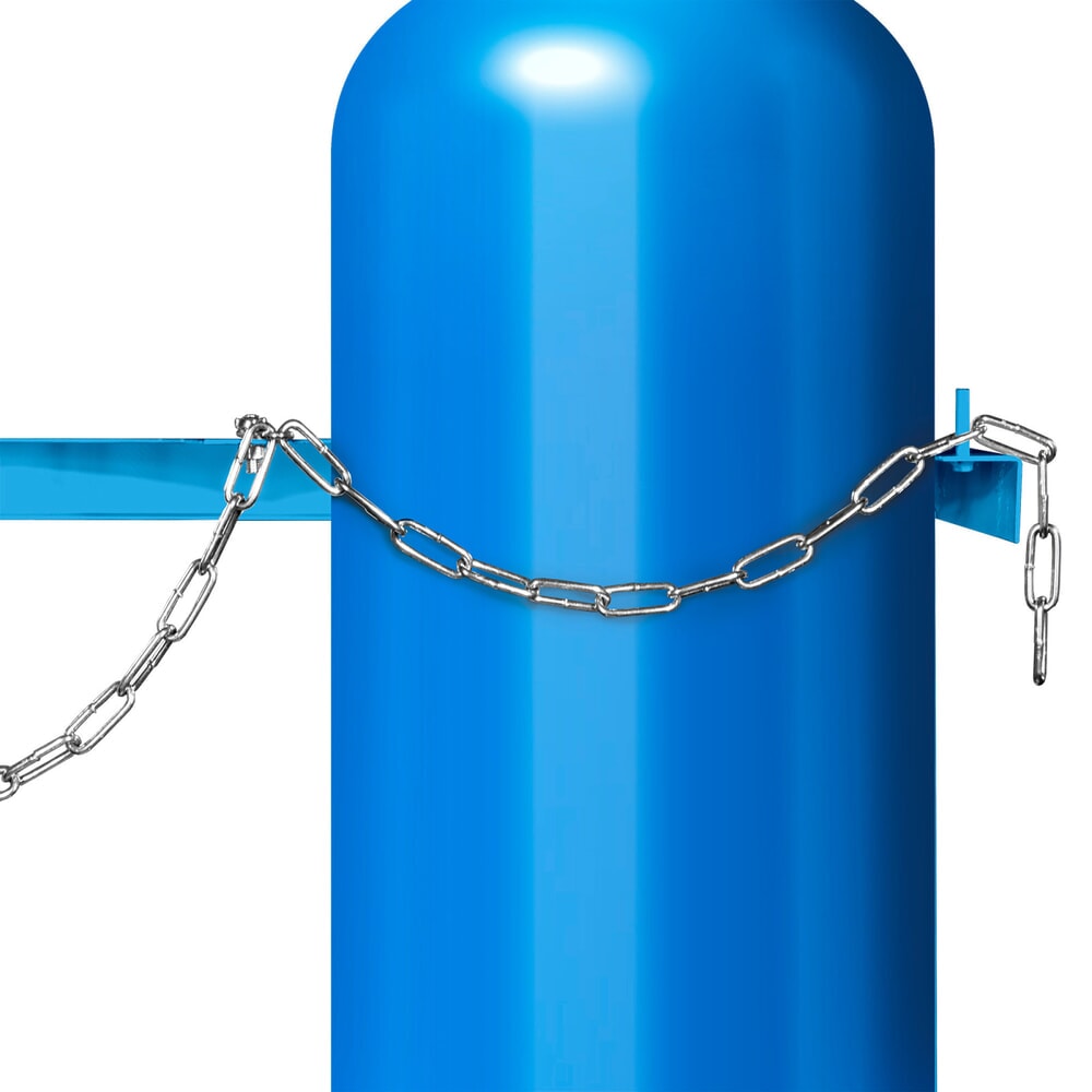 Produktabbildung Nr. 3: Gasflessenhouder HEMMDAL, voor 2 stalen flessen van elk 10 liter